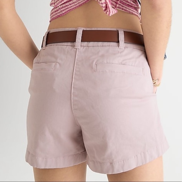 J crew 4” stretch chino shorts lavender dust purple - Picture 3 of 7